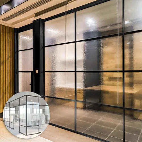 Toughen Glass Cabin Office Partition